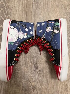 Vans and The Nightmare Before Christmas hi tops